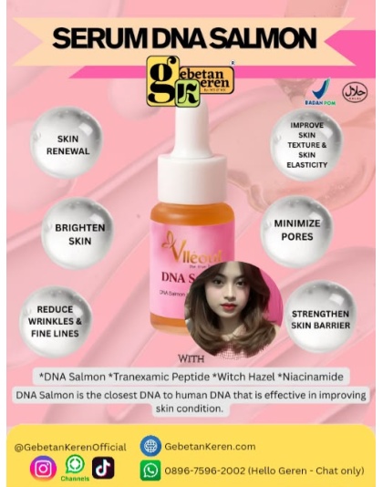 Vlleoul Skin Care Serum DNA Salmon